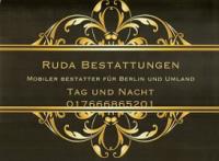 Dieses Bild zeigt das Logo des Unternehmens Ruda Bestattungen